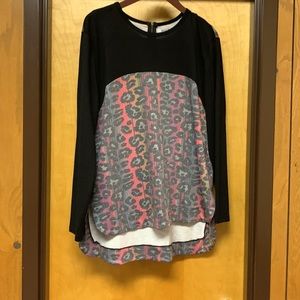 Crazy train leopard top